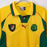 1998-1999 Cameroon Away Retro Soccer Jersey