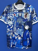 2025-26 Japan Blue Special Edition Fans Soccer Jersey (千与千寻)