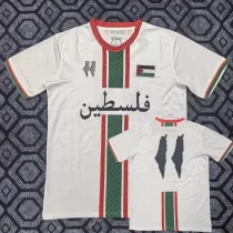 2025-26 Palestina White Special Edition Training shirts 阿拉伯文版