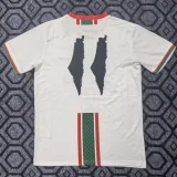 2025-26 Palestina White Special Edition Training shirts 阿拉伯文版