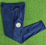 2025-26 Man City Royal blue Training Long Pants (Have Pocket)