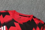 2025-26 Man Utd Red black Training Short Suit