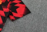 2025-26 Man Utd Red black Training Short Suit