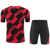 2025-26 Man Utd Red black Training Short Suit