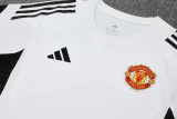 2025-26 Man Utd White Training Short Suit