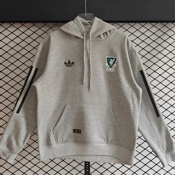 2025-26  Liverpool Grey Hoody 灰色(加绒)