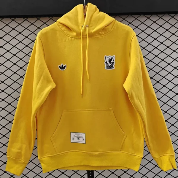 2025-26  Liverpool Yellow Hoody 黄色(黑标加绒)