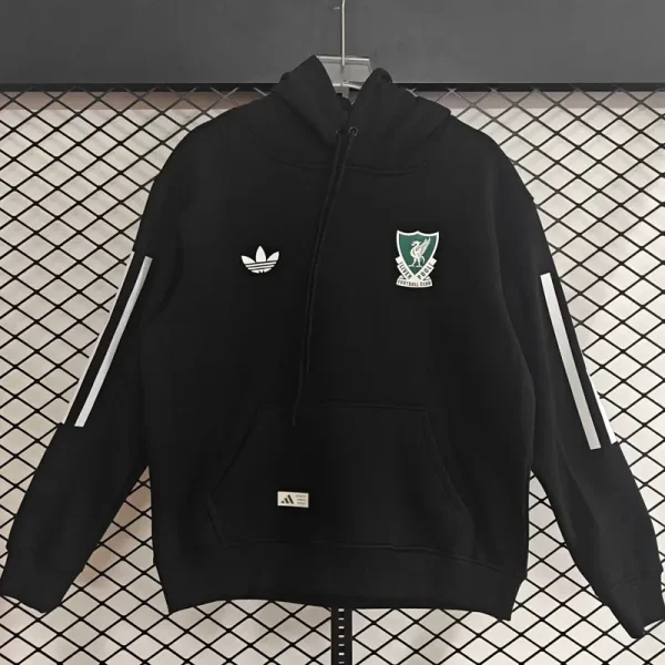 2025-26  Liverpool Black Hoody 黑色(加绒)