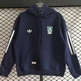 2025-26  Liverpool Royal blue Hoody 宝蓝色(加绒)