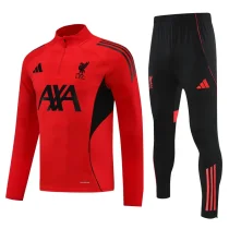 2025-26  Liverpool Red Half Pull Tracksuit (半拉链)