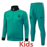 2025-26 Liverpool Green Kids Jacket Tracksuit #E25200(童装)