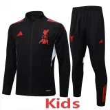 2025-26 Liverpool  Black Kids Jacket Tracksuit #E2548(童装)