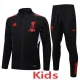 2025-26 Liverpool  Black Kids Jacket Tracksuit #E2548(童装)