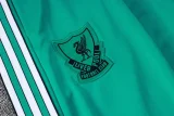 2025-26  Liverpool Green Kids Half Pull Tracksuit #E25199(童装)(半拉链)