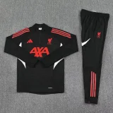 2025-26  Liverpool Black Half Pull Tracksuit (半拉链)