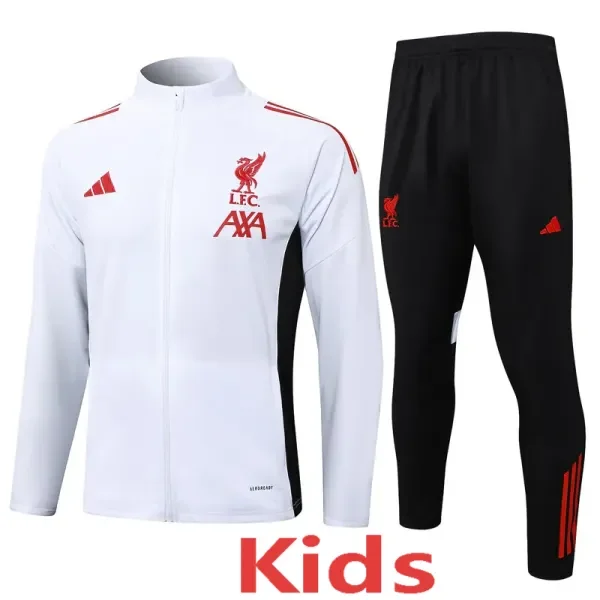 2025-26 Liverpool  White Kids Jacket Tracksuit #E2567(童装)