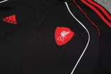 2025-26  Liverpool Black Half Pull Tracksuit (半拉链)