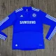 2009-2010 Chelsea Home Retro Long Sleeve Soccer Jersey (长袖)