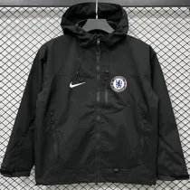 2025-26 Chelsea Black Outdoor Jackets #Y016冲锋衣