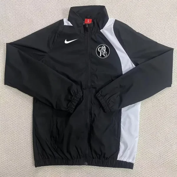 2025/26 Chelsea Black Windbreaker