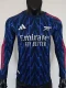 2025-26 Arsenal Away Long Sleeve Player Version Soccer Jersey (长袖球员)