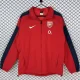 25-26 Arsenal Red Retro Windbreaker