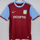 2009-2010 Aston Villa Home Retro Soccer Jersey