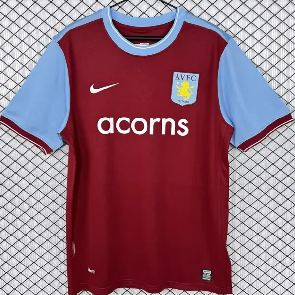 2009-2010 Aston Villa Home Retro Soccer Jersey