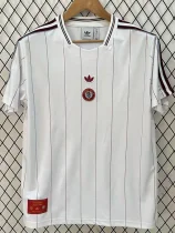 2025-26 Aston Villa White Casual Edition Fans Training shirts