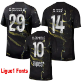 26-27 PSG Jordan Night Edition Fans Soccer jersey