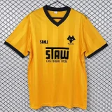 1986-1987 Wolves Home Retro Soccer Jersey
