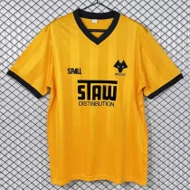 1986-1987 Wolves Home Retro Soccer Jersey