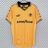 1998-1999 Wolves Home Retro Soccer Jersey