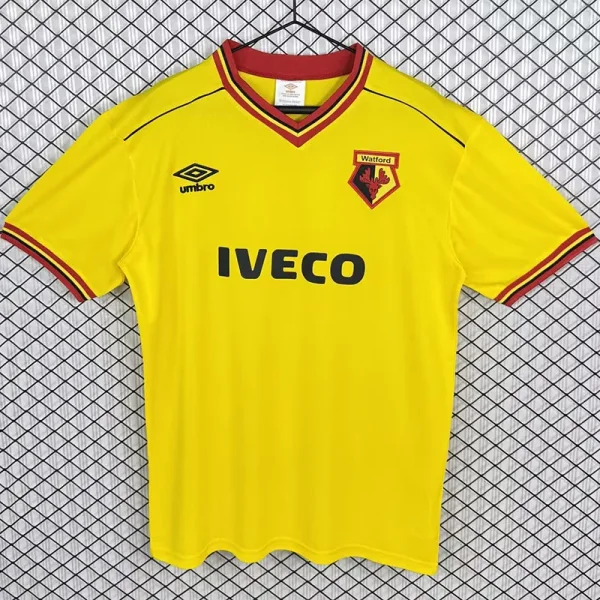 1982-1985 Watford Home Retro Soccer Jersey