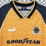 1996-1998 Wolves Home Retro Soccer Jersey