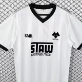 1986-1987 Wolves Away Retro Soccer Jersey