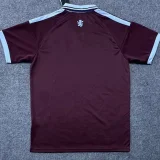25-26 Aston Villa Brown Red Special Edition Fans Soccer Jersey
