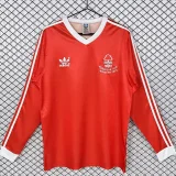 1977-1980 Nottingham Forest Home Long Sleeve Retro Soccer Jersey (长袖)