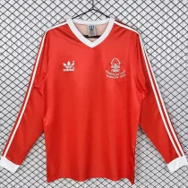 1977-1980 Nottingham Forest Home Long Sleeve Retro Soccer Jersey (长袖)