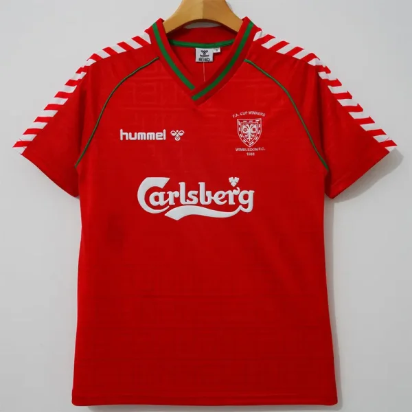 1988-1989 Wimbledon FC Away Retro Soccer Jersey