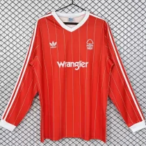 1982-1984 Nottingham Forest Home Long Sleeve Retro Soccer Jersey (长袖)