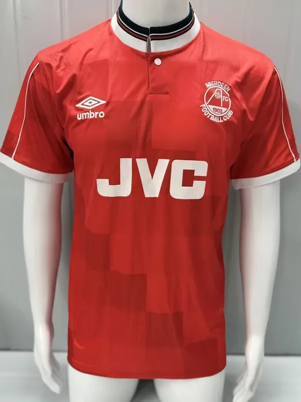 1987-1990 Aberdeen Home Retro Retro Soccer Jersey