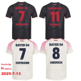 2025-26 LeverKusen Away Player Version Soccer Jersey