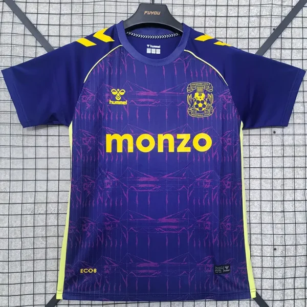 25-26 Coventry City Purple Goalkeeper Soccer Jersey
