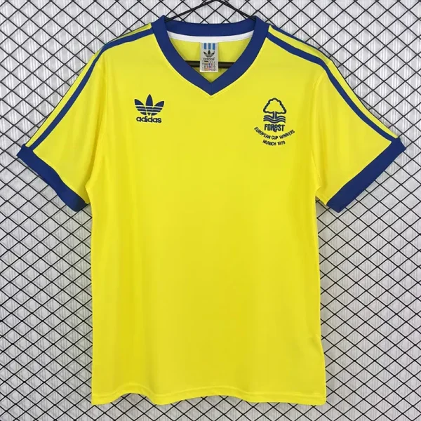 1977-1978 Nottingham Forest Away Retro Soccer Jersey