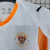 25-26 Blackpool FC Away Fans Soccer Jersey