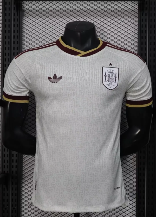 2026-27 Spain White Player Version Soccer Jersey