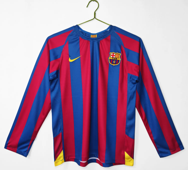 2005-2006 BAR Home Retro Long Sleeve Soccer Jersey (长袖)联赛版
