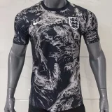 26-27 England Black Grey Training shirts