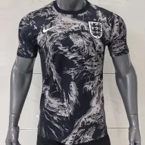 26-27 England Black Grey Training shirts